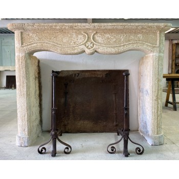 Girondine Louis XIV fireplace