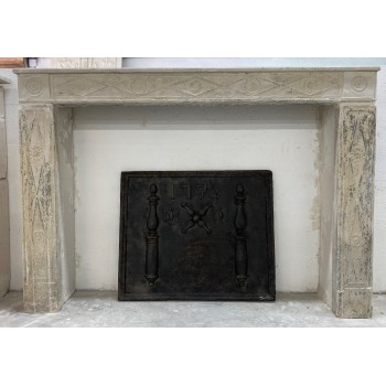 "Directoire" fireplace