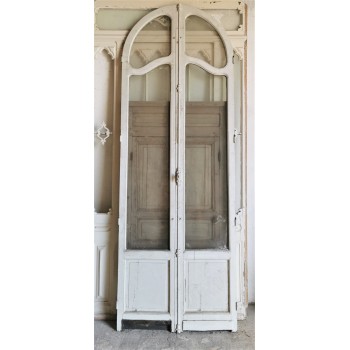 Grandes portes doubles Art Nouveau