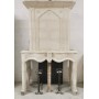 Regency fireplace with a trumeau