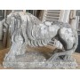 Lion en pierre XVIIème siècle
